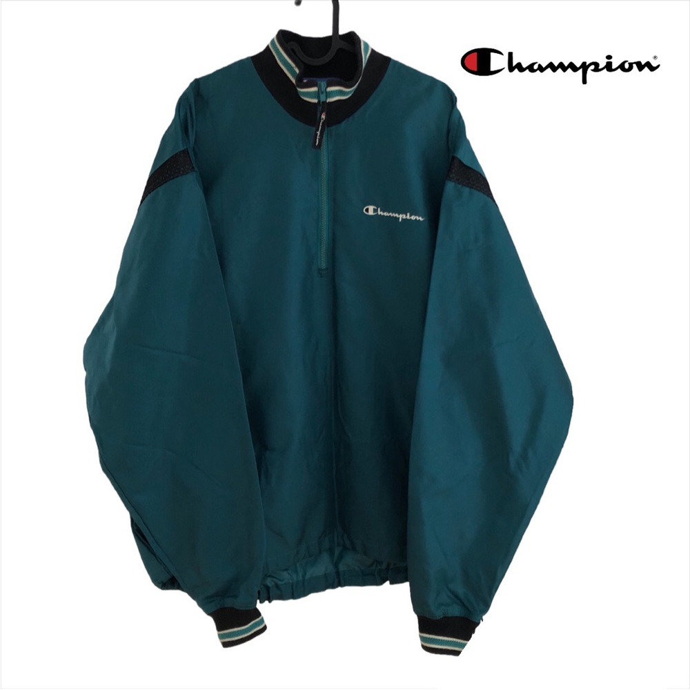 Vintage Champion Quarter Zip Jacket